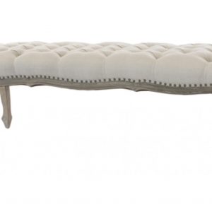 "Victoria" French Provincial Oak Bench