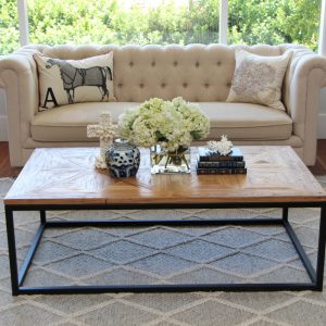 "New York" Hamptons Style Coffee Table