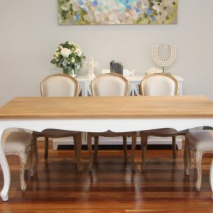 "Duchess" French Provincial Oak Dining Table