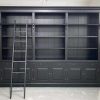 "Sandringham Black" 3m Hamptons Style Bookcase